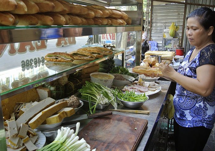 Bánh mì Bà Lan ngon nổi tiếng Đà Nẵng