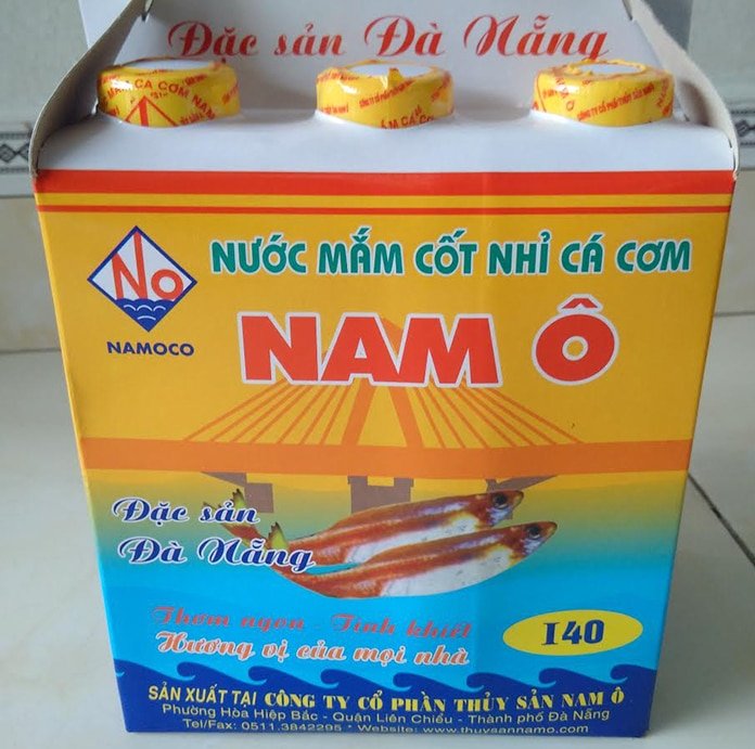 Nước mắm Nam Ô nổi tiếng ở Đà Nẵng